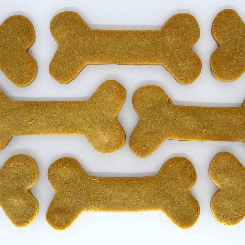 Large Peanut Butter Dog Biscuits